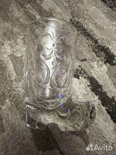 Рюмки хрустальные «Сапожки»