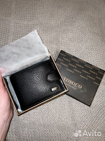 Кошелек мужской кожаный новый