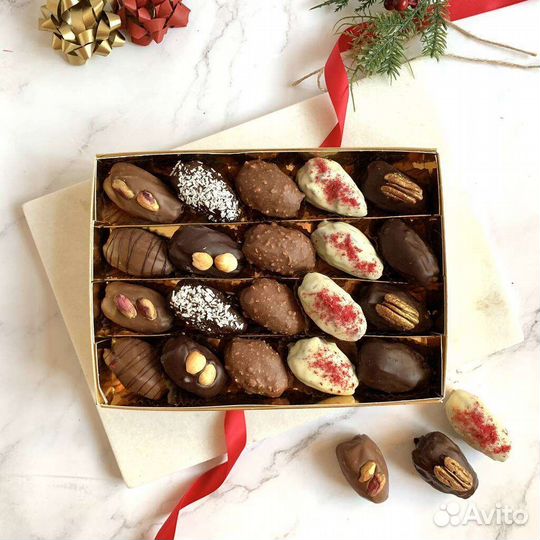 Финики в шоколаде, фрукты в шоколаде