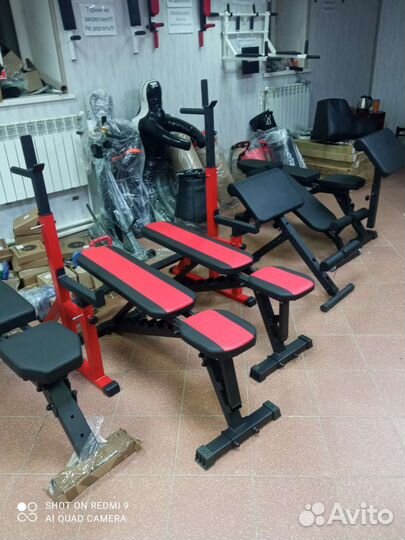 Штанга с блинами 60 кг + грифы гантели в подарок