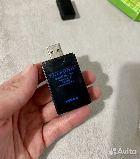 Карт-ридер новый для SD/microSD/RS MMC/MS