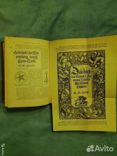 Старые книги на немецком и английском