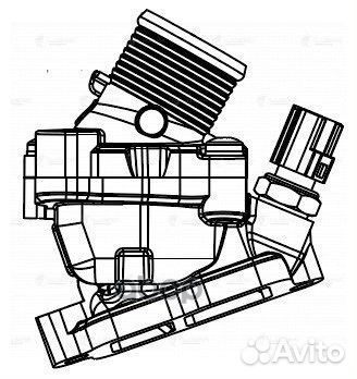 Термостат для Volvo XC60 07/XC70 07- 2.4i/2.4D
