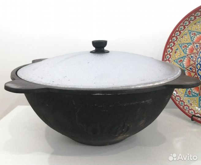 Казан Чугунный 10л