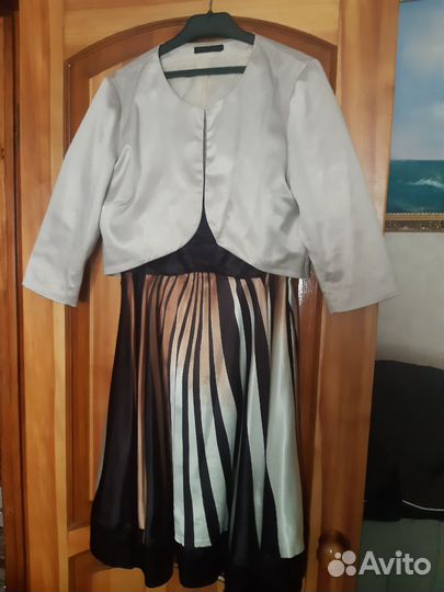 Коктейльное платье с болеро