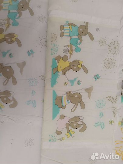 Бортики в детскую кроватку