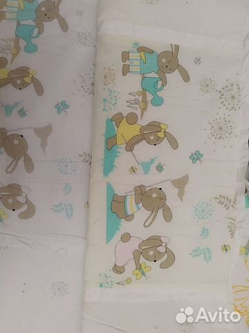 Бортики в детскую кроватку