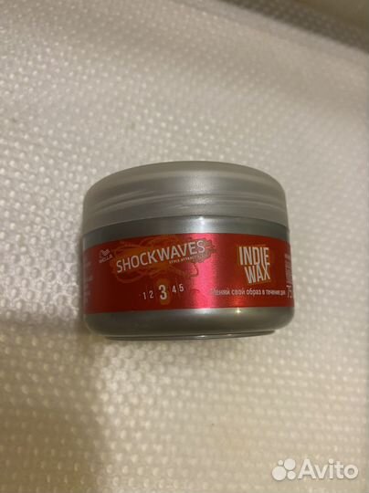 Воск для волос и краска для бровей