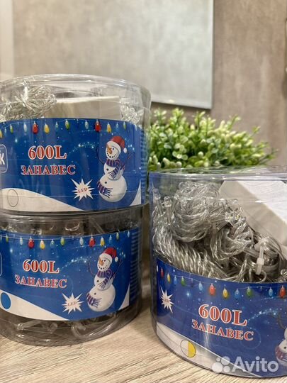 Гирлянда штора