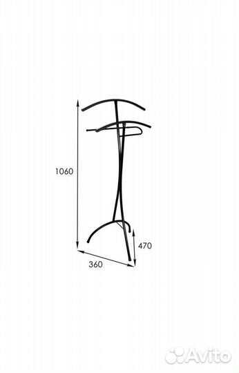 Вешалка напольная