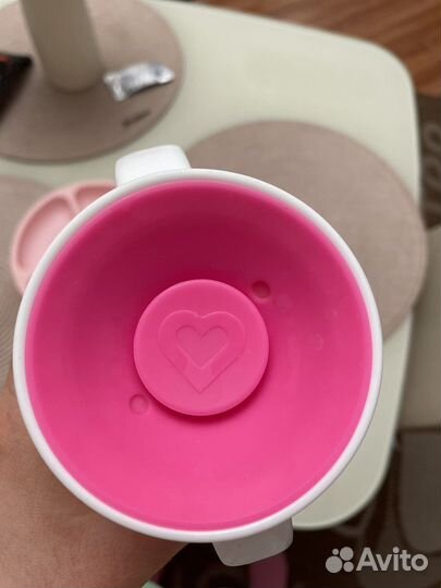 Детская посуда силиконовая тарелка,поильник