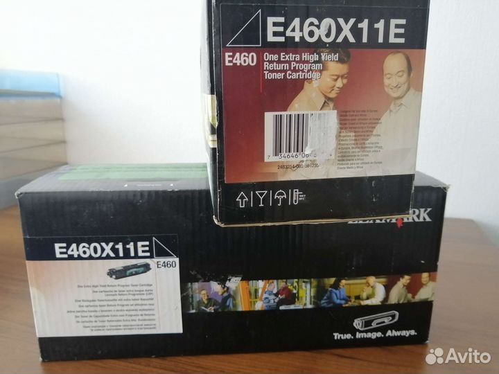Новый картридж Lexmark e460x11e