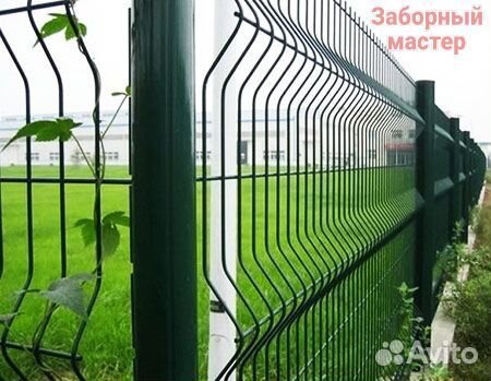 Забор из 3D сетки