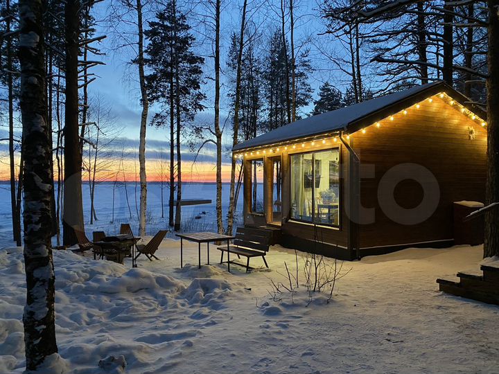 Дом 36 м² на участке 3 га