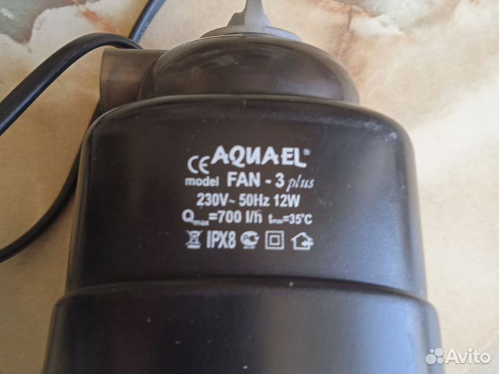 Фильтр/помпа Акваэль/aquael FAN3 plus