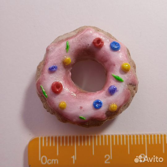 Магнит пончик ручной работы