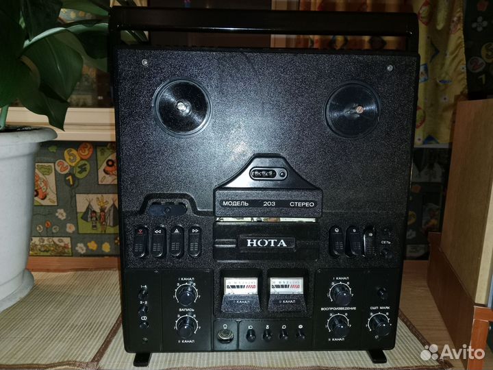 Катушечный магнитофон Нота 203 Стерео
