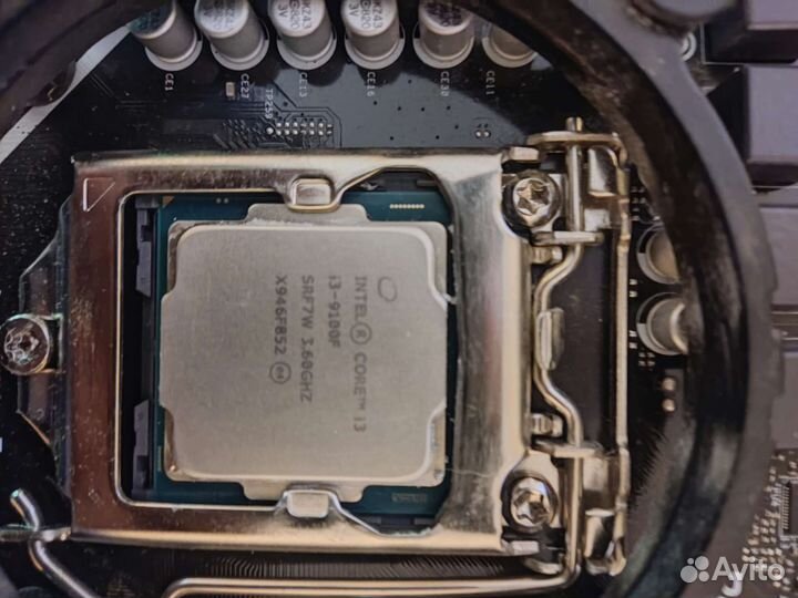 Процессор intel core i3 9100f
