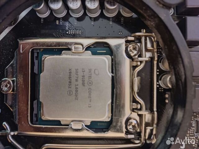 Процессор intel core i3 9100f
