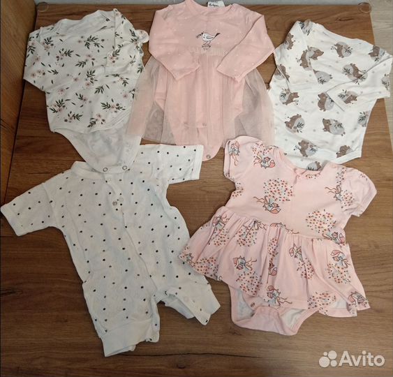 Детские вещи пакетом на девочку 68-74