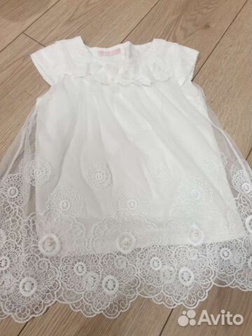 Блузка кружевная нарядная детская