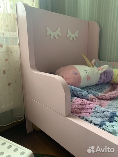 Детская кровать IKEA для девочки растущая