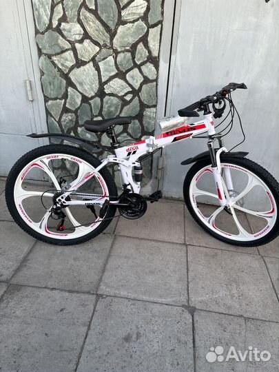 Новый велосипед на литых дисках