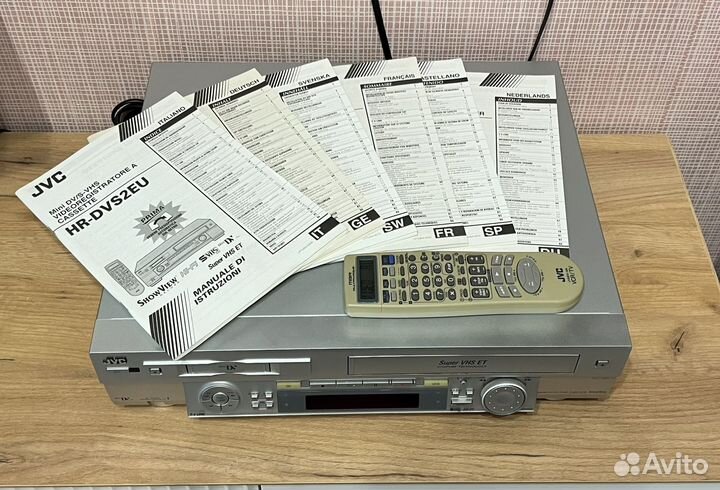 Jvc HR DVD2EU S-VHS Hi-Fi Stereo