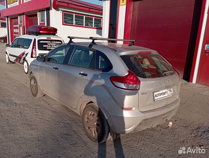 Багажник на крышу LADA XRay аэро поперечины