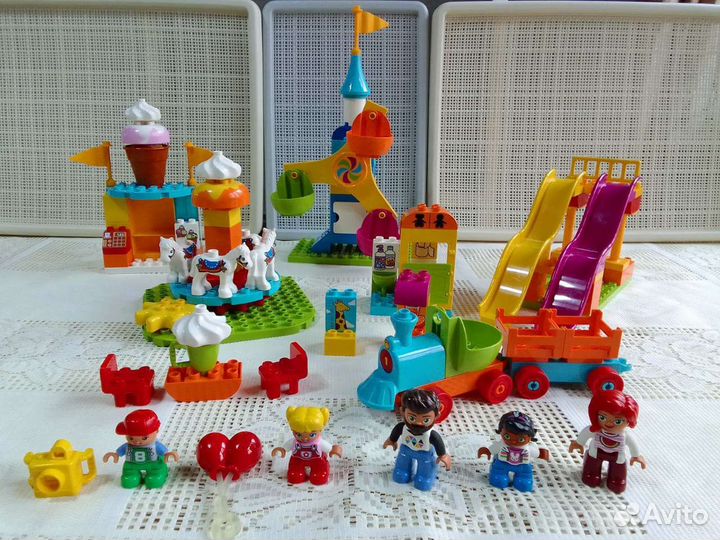 Lego duplo. Наборы 10840. 9207