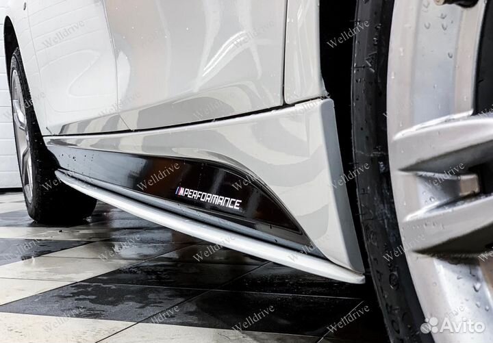 Наклейки M-Performance BMW 1 F20 F21 на пороги