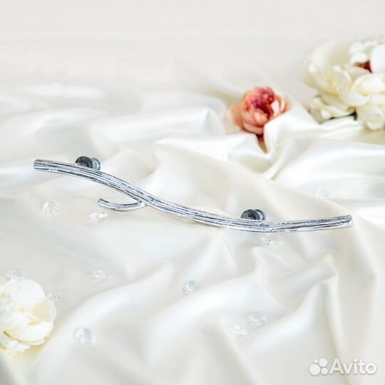 Ручка скоба мебельная Арт Бранч правая