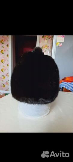 Шапка норковая женская