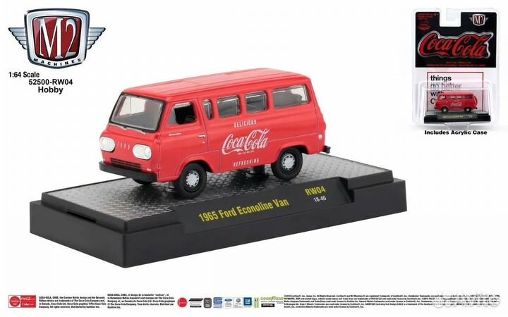 1965 Ford Ecoline Van - M2 Machines 1:64