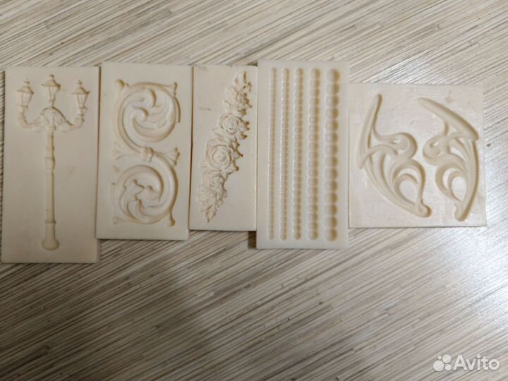 Формы из селикона, трафареты