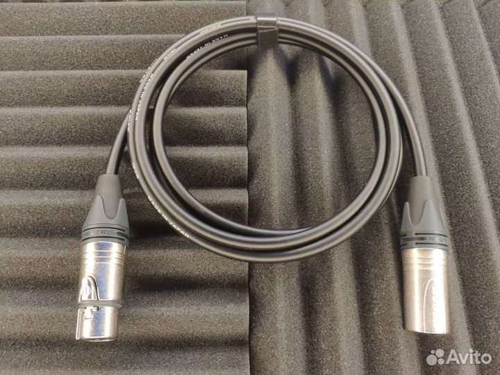 Шнур XLR 3pin на XLR 3pin Canare Hi-END