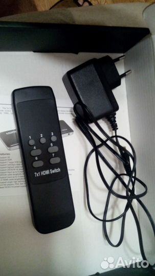 Hdmi switcher 7x1 4k 60hz