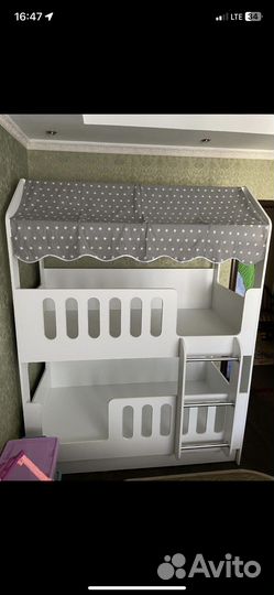 Двухъярусная кровать бу