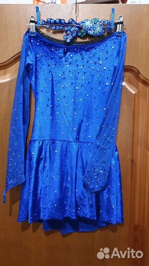 Костюм для фигурного катания 134-146