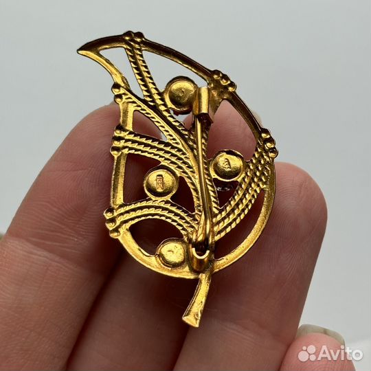 Ретро брошь СССР