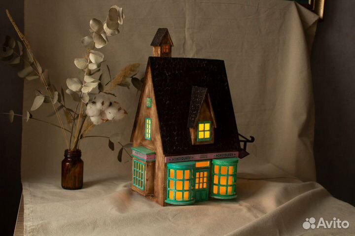 Светильник домик