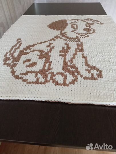 Двусторонний детский плед