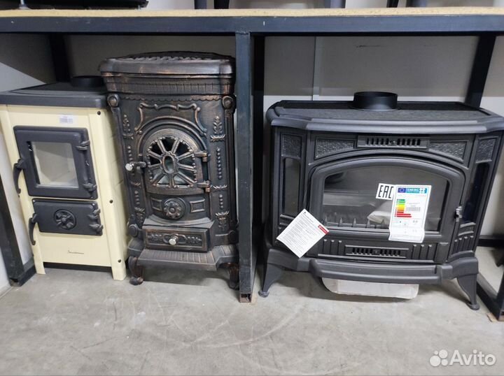 Чугунная печь для бани