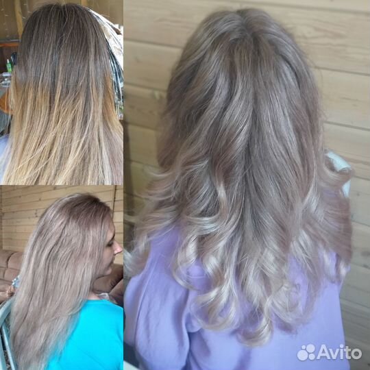 Окрашивание волос