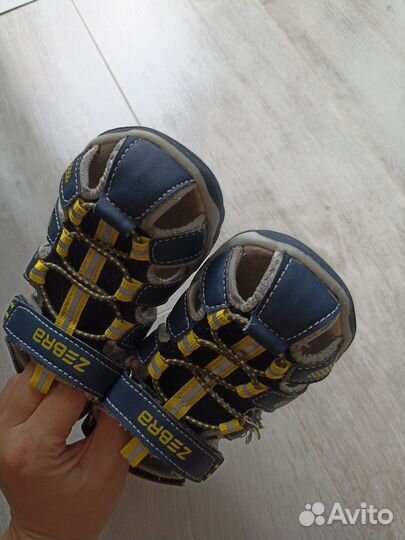 Сандалии детские для мальчика zebra 29 р
