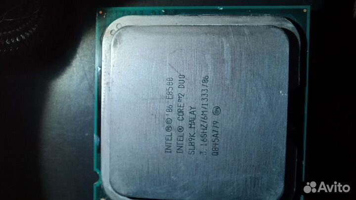 Процессор Intel core 2 Duo E8500
