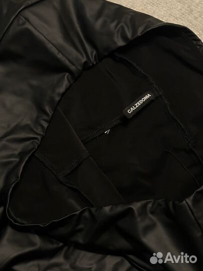 Кожаные вещи женские. Леггинсы и шорты