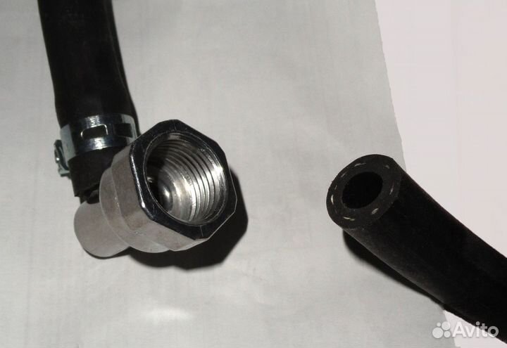 Газовый шланг новый 1,6м с хомутиком.Обмен