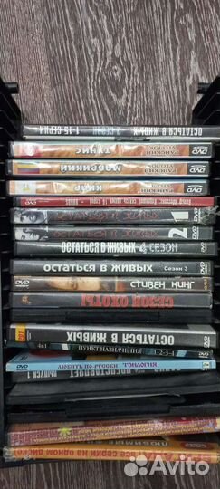 Dvd диски. 21 штука.ужасы.боевики. приключения
