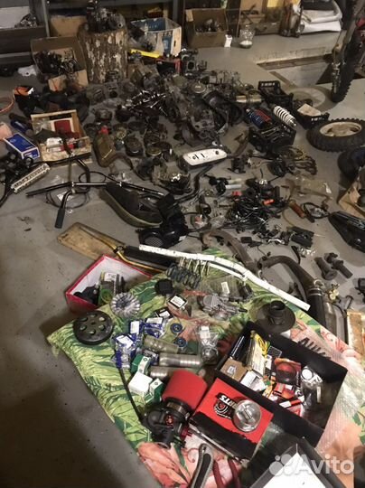 Запчасти на питбайк (новые и бу) скутер эндуро